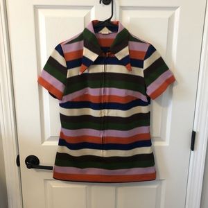 Vintage 70s striped mini dress